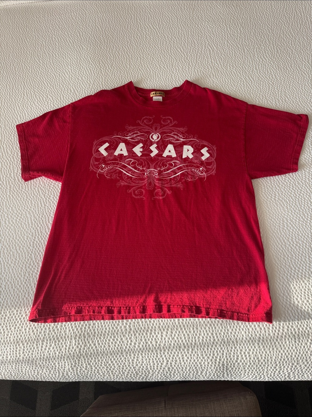 Caesars Palace Las Vegas Graphic Tee Red Vintage Style T-Shirt